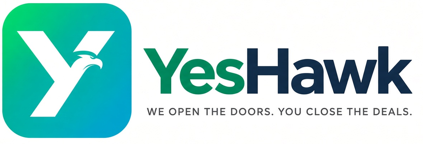 YesHawk — We open the doors. You close the deals.